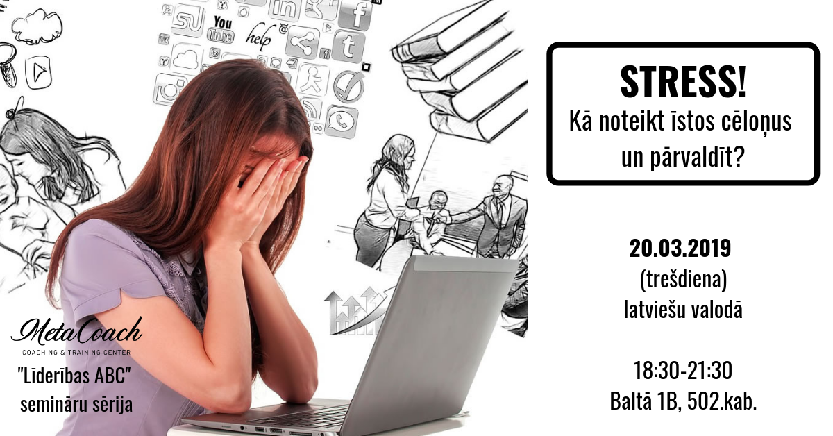 Stress! Kā noteikt un pārvaldīt?
