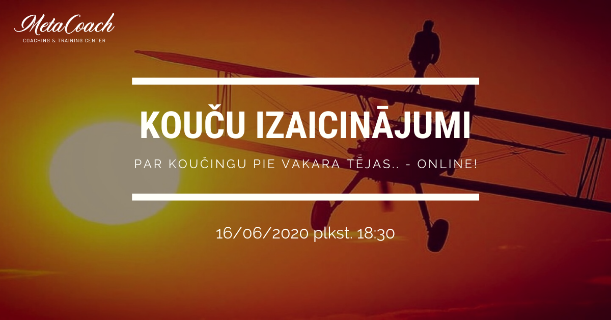 Par koučingu pie vakara tējas - Online