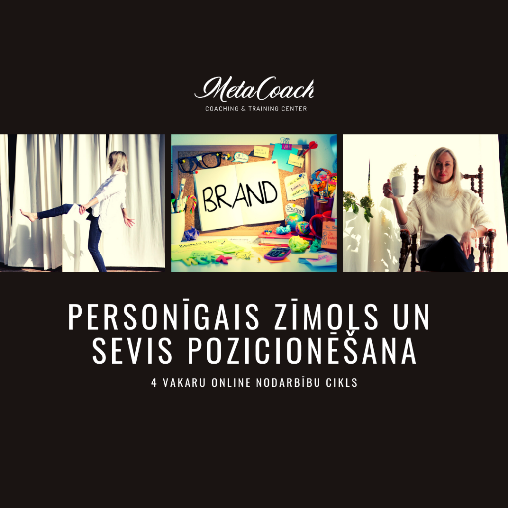 4 nodarbību cikls “Personīgais zīmols un sevis pozicionēšana”