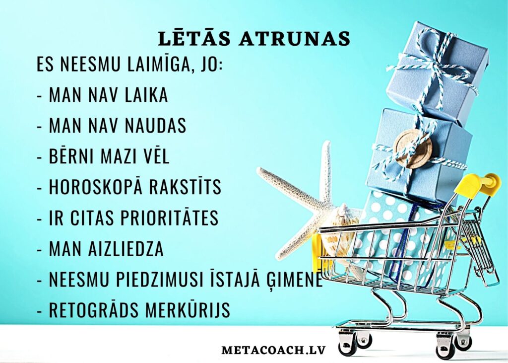 Atrunas kāpēc nedarīt