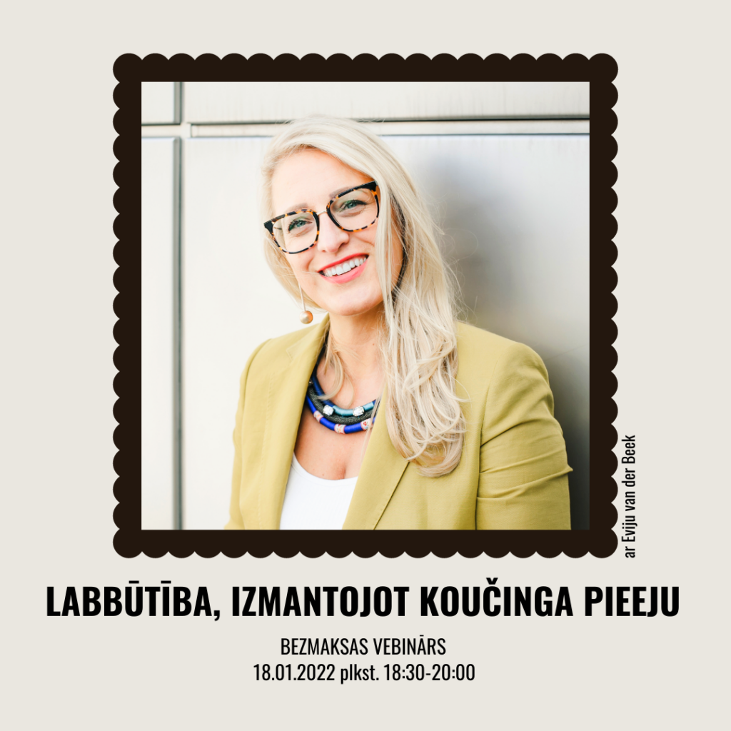 Labbūtība, izmantojot koučinga pieeju