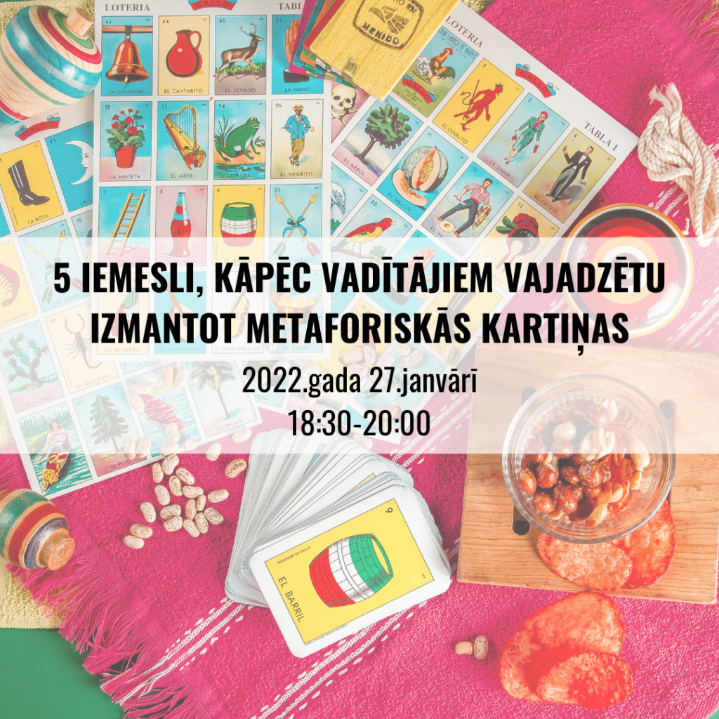 5 iemesli, kāpēc vadītājiem vajadzētu izmantot metaforiskās kartiņas