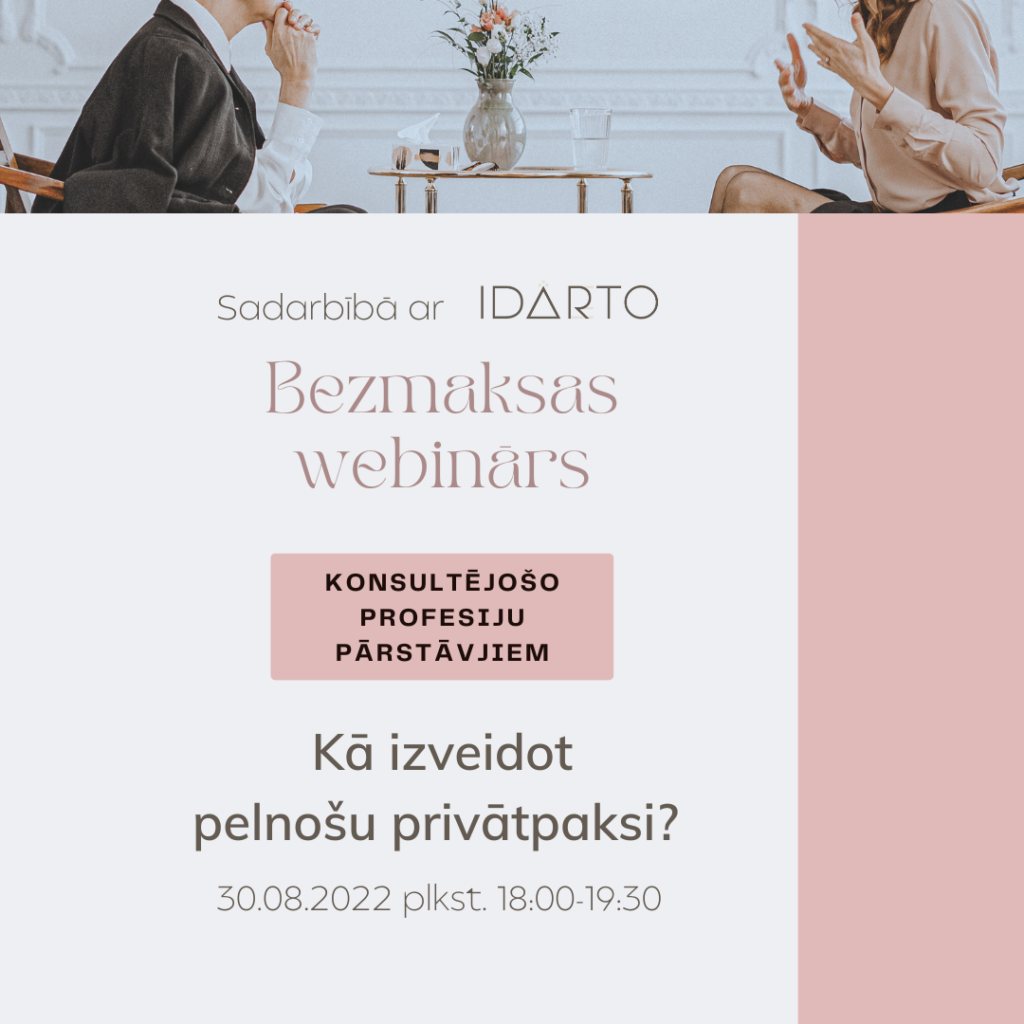 Kā izveidot pelnošu privātpraksi?