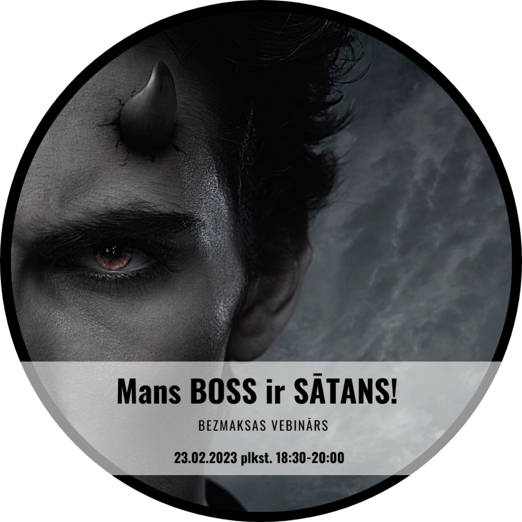Mans boss ir sātans!