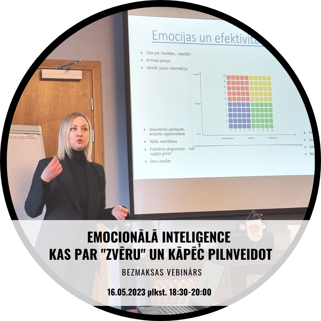 EMOCIONĀLĀ INTELIĢENCE KAS PAR ZVĒRU UN KĀPĒC PILNVEIDOT