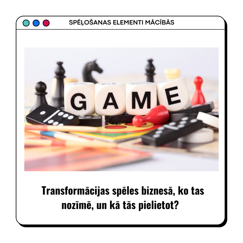Transformāciju spēles biznesā