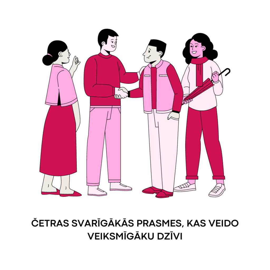 Četras svarīgākās prasmes, kas veido veiksmīgāku dzīvi