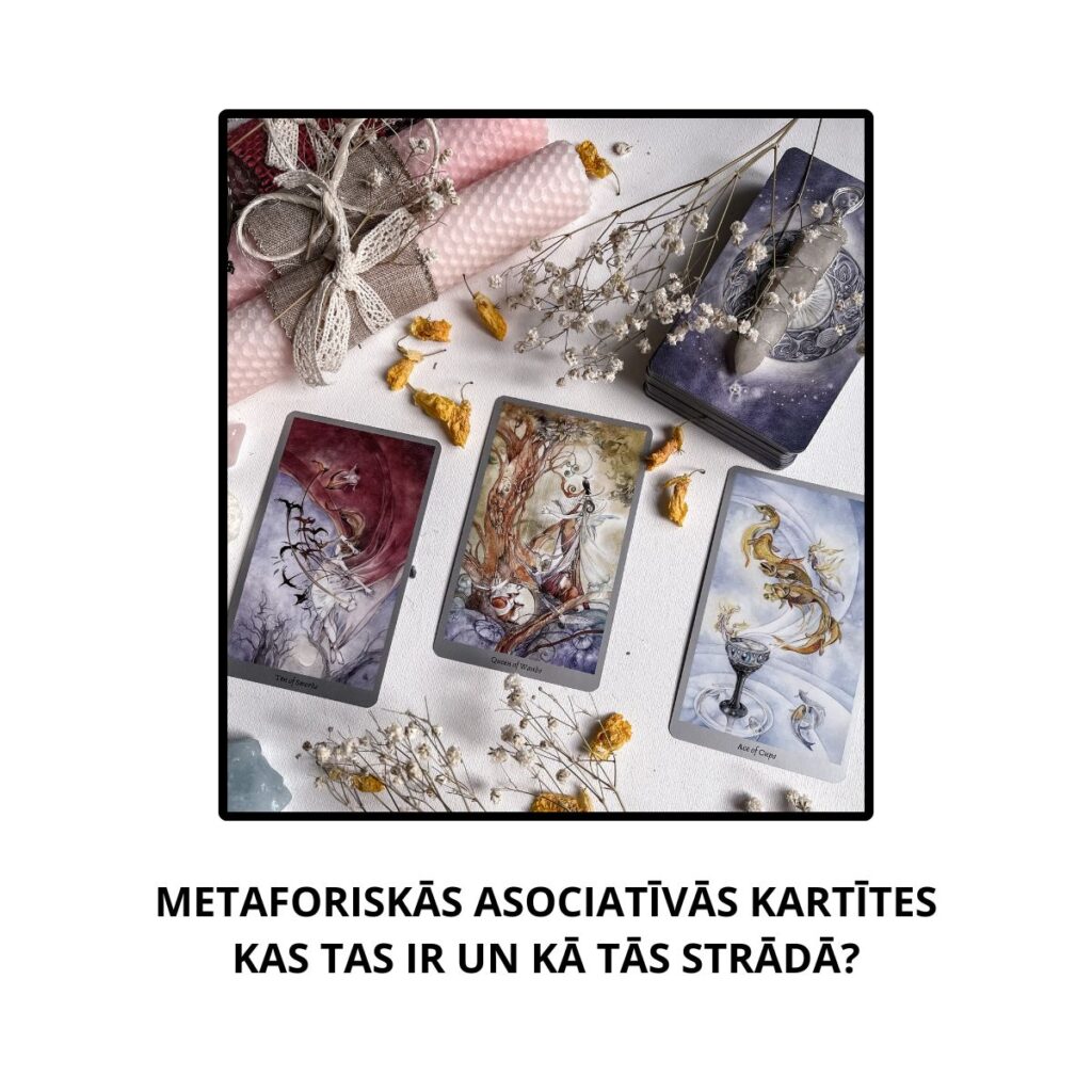 Metaforiskās asociatīvās kartītes - kas tas ir un kā tās strādā?