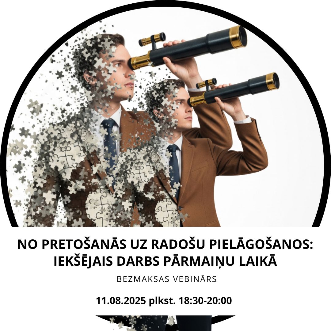 No pretošanās uz radošu pielāgošanos: iekšējais darbs pārmaiņu laikā